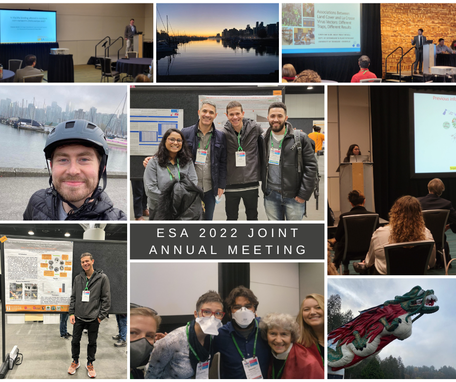 collage of EPP students attending the 2022 Joint ESA Annual Meeting